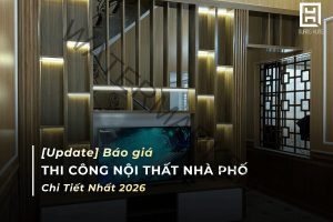 Thi công nội thất nhà phố
