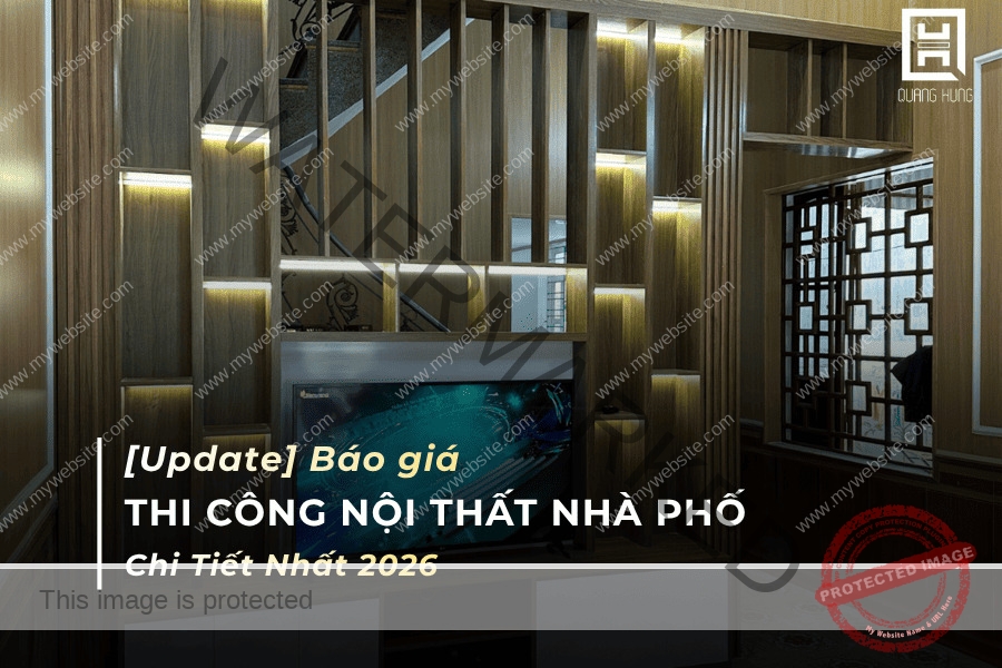 Thi công nội thất nhà phố