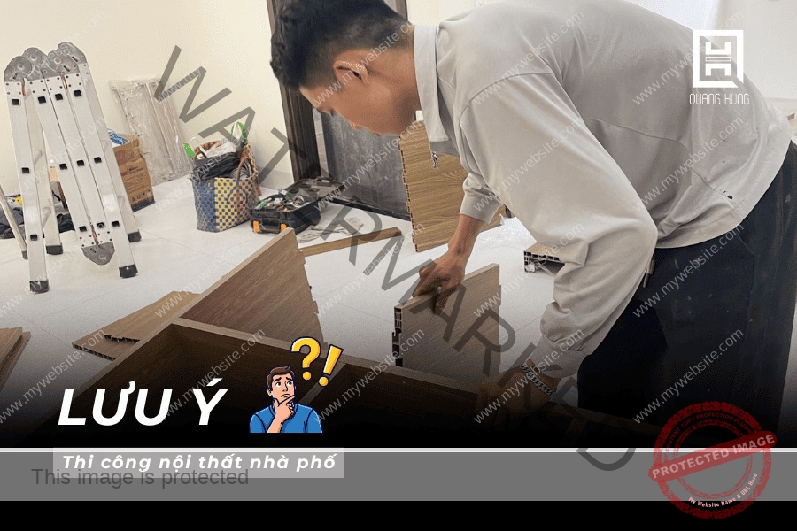 Những lưu ý quan trọng khi thi công nội thất nhà phố