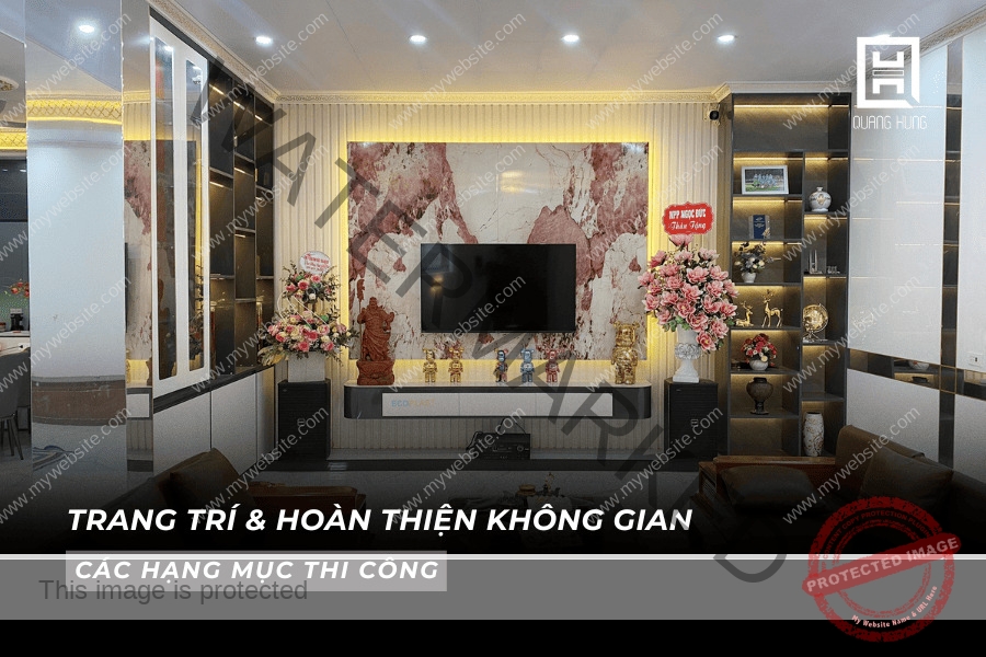 Trang trí & hoàn thiện không gian