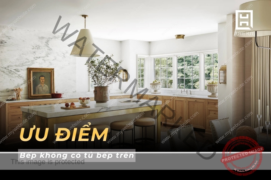Xu hướng thiết kế bếp không có tủ bếp ngày càng phổ biến