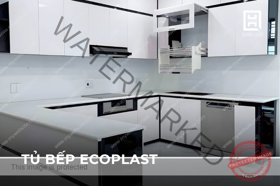 Tủ bếp nhựa Ecoplast
