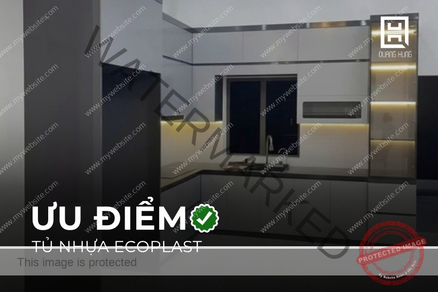 Ưu điểm nổi bật của tủ nhựa Ecoplast
