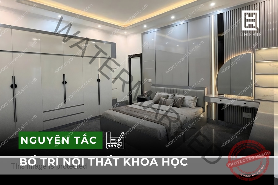 Bố trí nội thất khoa học