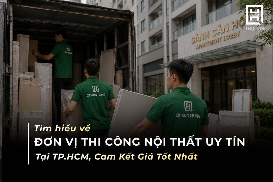 Đơn vị thi công nội thất uy tín