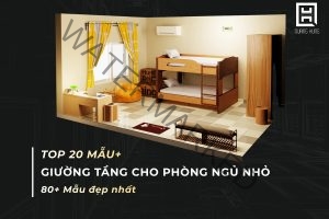 Mẫu giường tầng cho phòng ngủ nhỏ