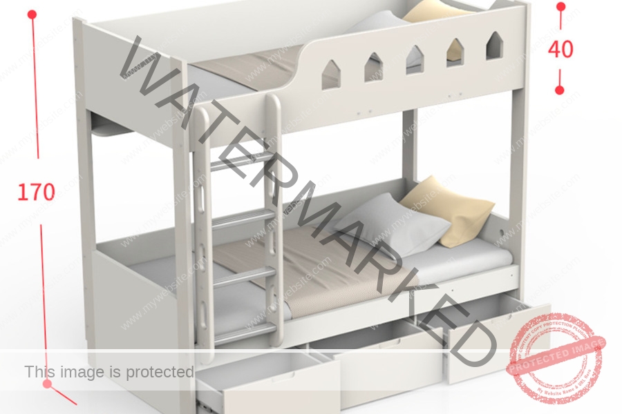 Mẫu giường tầng cho phòng ngủ 15m2 
