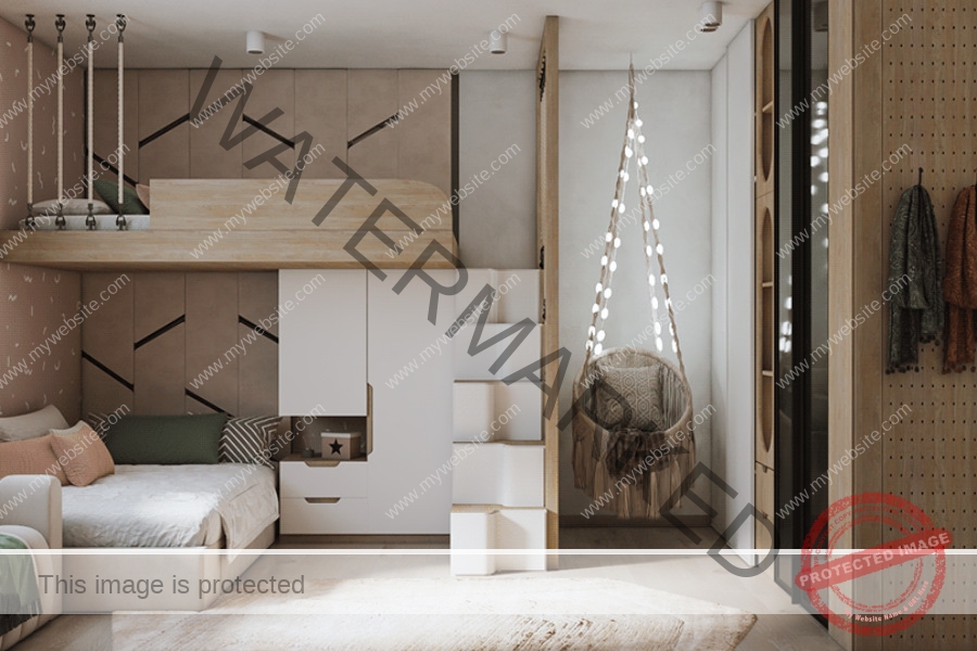 Gợi mý mẫu giường tầng cho phòng ngủ bé đẹp dễ thương