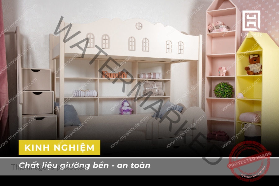 Chất liệu giường bền - an toàn