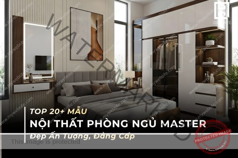 Nội thất phòng ngủ master