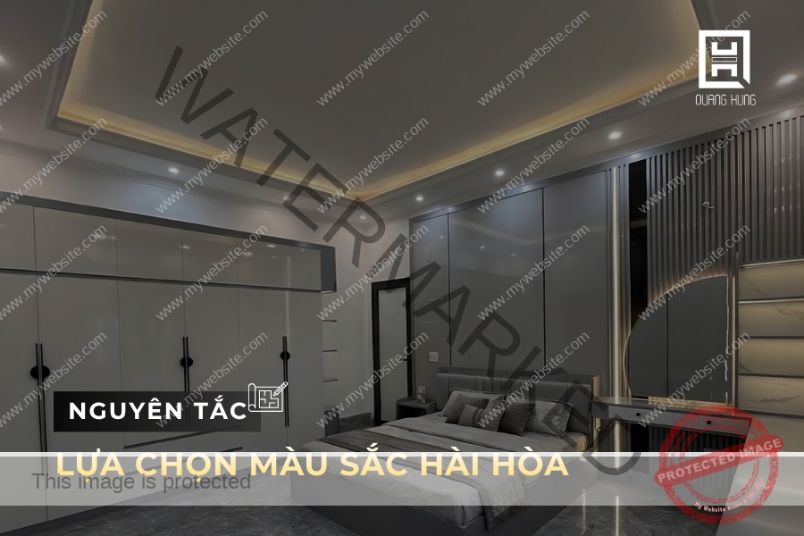 Lựa chọn màu sắc hài hòa