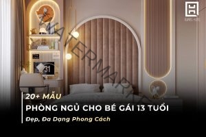 Gợi ý thiết kế phòng ngủ cho bé gái 13 tuổi