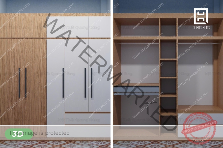 Thiết kế hệ tủ quần áo đa năng