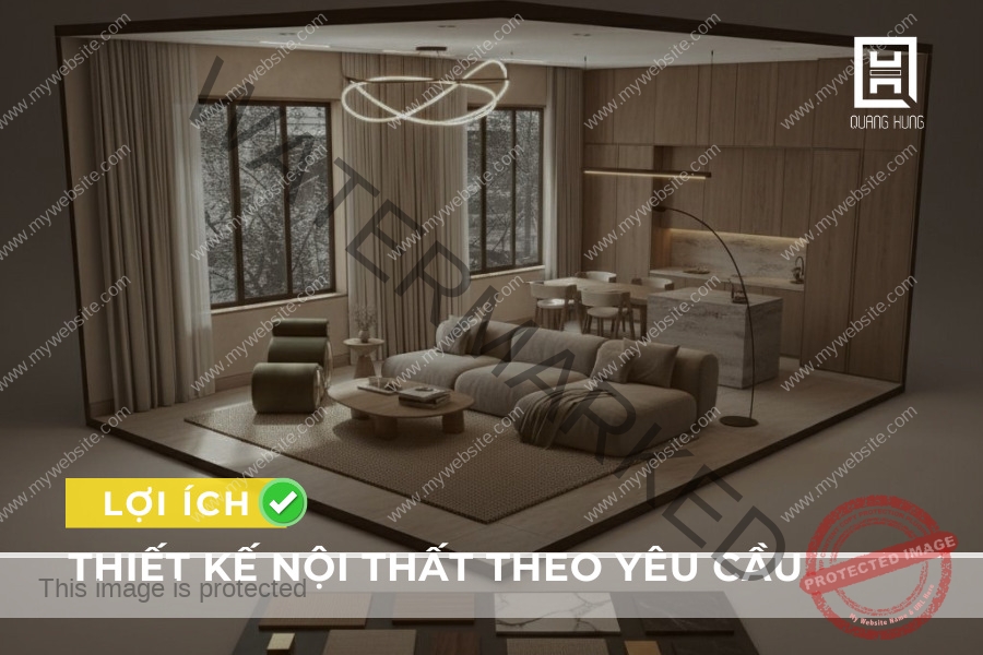 Lợi ích khi thiết kế nội thất theo yêu cầu