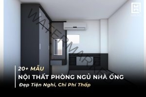 Nội thất phòng ngủ nhà ống