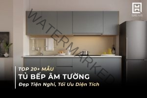 Tủ bếp âm tường