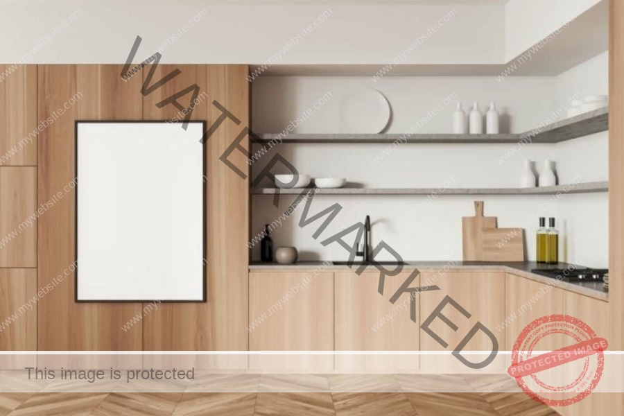 Thiết kế tủ bếp âm tường nhưa ChinHuei chữ L tiện nghi