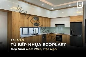 Tủ bếp nhựa Ecoplast