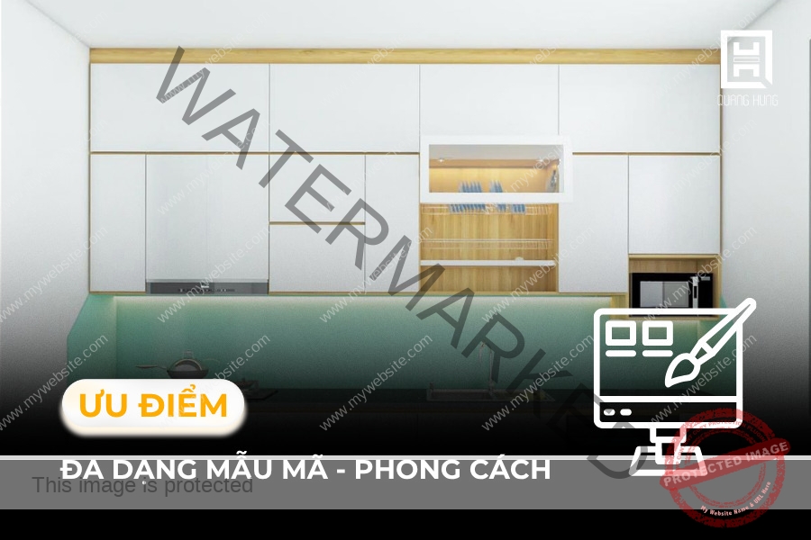 Đa dạng màu sắc và phong cách thiết kế