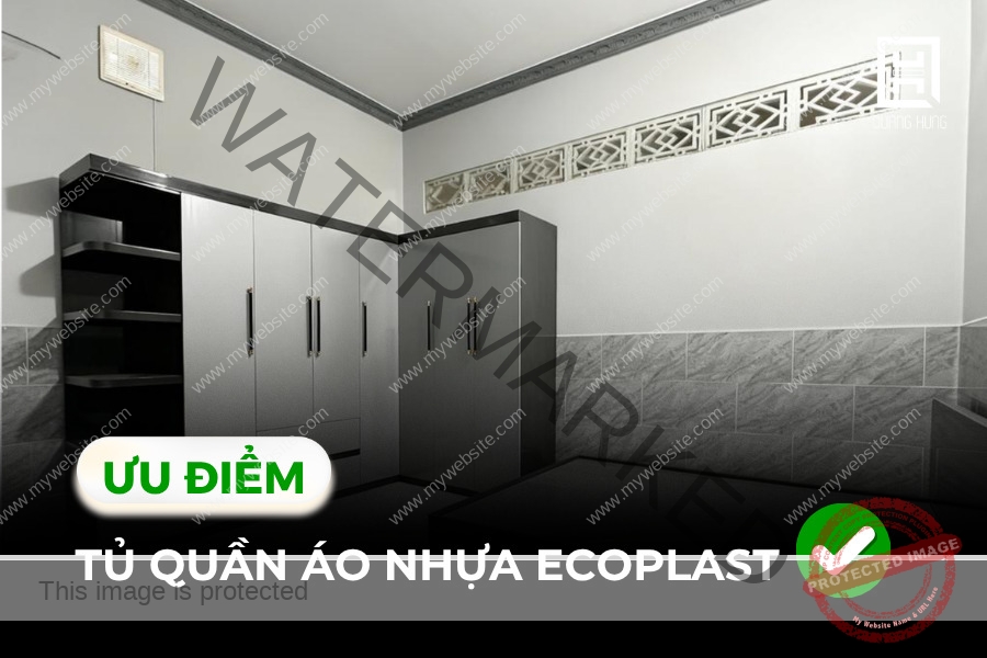 Ưu điểm nổi bật của tủ quần áo Ecoplast